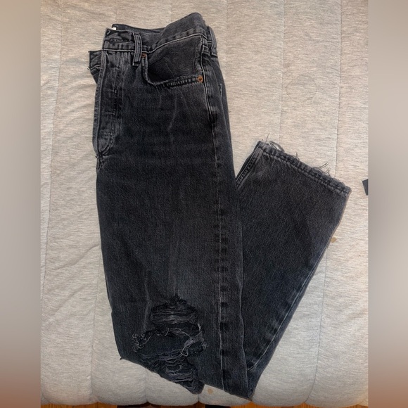 Agolde 90’s Jeans in Black, Size 25 - Picture 3 of 3